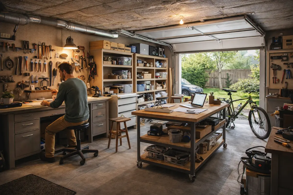 Transformer un garage en atelier multifonction